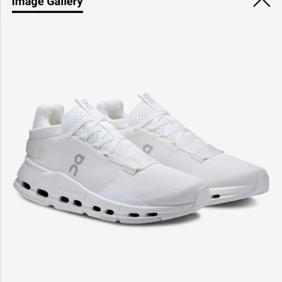 On Men's White Cloudnova 2 - Picture 7 of 7